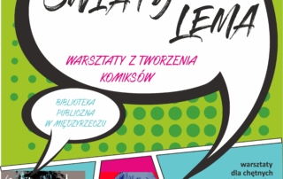 Plakat informujący o warsztatach