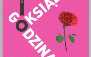 Plakat \Duskusyjnego Klubu Książki - Godzinami o książkach