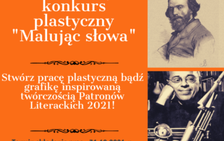 Plakat "Malując słowa"