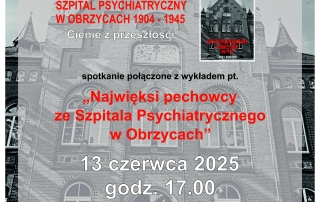 plakat informujący o spotkaniu z K.Sztubą-Frąckowiak