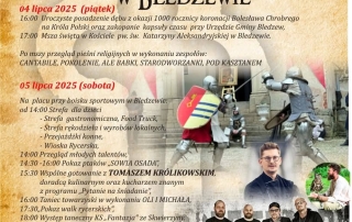 Plakat Jarmarku Cysterskiego