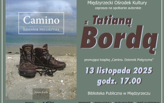 Plakat inf. o spotkaniu z \T. Borda