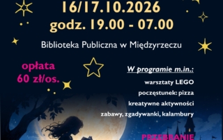 Nocka w bibliotece z okazji Nocy Bibliotek