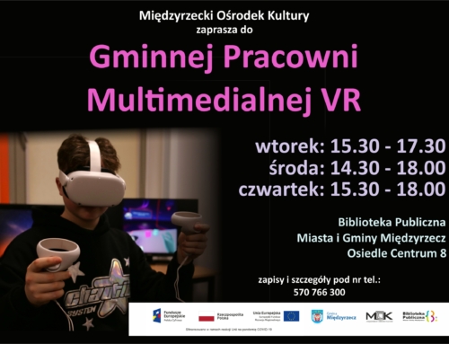 Nowe godziny otwarcia Multimedialnej Pracowni VR